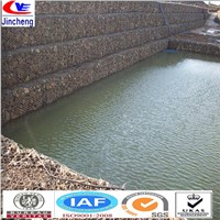 Gabion used in pond and lake