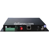 1channel video+1channel data+1channel Ethernet fiber optical transmitter and receiver
