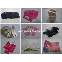 Jewelry Printed Labels & Tags With String Ties