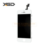 grade A white LCD display screen digitizer for iphone5G replacement