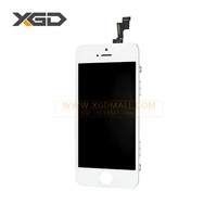 grade AAA white LCD display screen digitizer assembly for wholesaler for iphone 5S replacemet