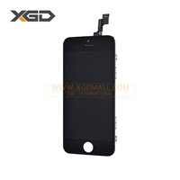 grade AAA black LCD display screen digitizer assembly for wholesaler for iphone 5S replacement