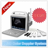 2D/3D Color Doppler Ultrasound Machine with 18-month warranty/echo USG machine