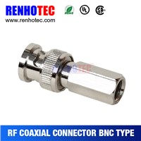 BNC Plug Twist on Solderless 75ohm Connectors RF Magnetic Connectors for Cable RG59 RG6
