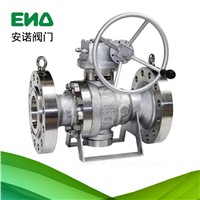 Monel 400 turbine flange ball valve