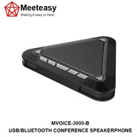 Meeteasy MVOICE 3000-B Bluetooth conference speakerphone microphone speaker