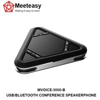 Meeteasy MVOICE-5000-B Bluetooth conference speakerphone microphone speaker