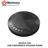 Meeteasy MVOICE-1000 USB conference speakerphone microphone speaker