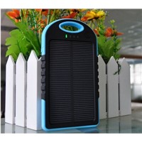 2015 Hot Selling Waterproof Solar Power Bank 5000mAh For Mobile Phone Made In China(S03)