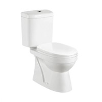 Washdown two piece P-trap 180mm toilet