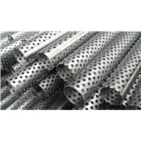 Factory price heat treated stainless steel perforated filter tubes