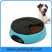 6 Meal LCD Digital Automatic Cheap Pet Feeder Meal Dispenser Bowls with Recorder