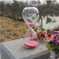 Glass Sand Clock Home Decoration Fashion Friend Gift Colorful Sand Clock Lamp Blown Craft