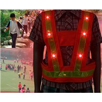 Children LED Reflective Safety Vests