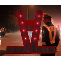 LED Reflective Police Safety Vests