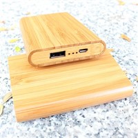 Hot selling mobile accessory-- pocket size wooden designed wooden power bank 2600mah made in China