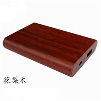 Promotional Gift , 2015 New Fashional Wooden Power Bank, Small Gift Portable Charger