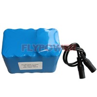 11.1V 11Ah 18650 Lithium ion battery pack for portable sampling device