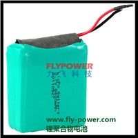 3.7V 8400mAh Li-polymer battery pack (1S3P of FLP-725663) for miner lamp