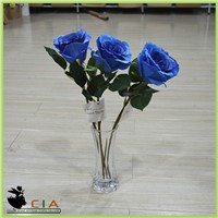 Cheap Artificial Silk Rose Flower Wholesale