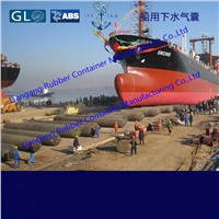 ship launching marine airbags, inflatable rubber airbags