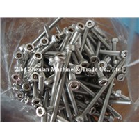 China manufacturer inconel 718 socket bolt