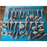 DIN931 stainless steel hex bolts