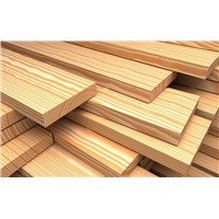 wood pellets, firewood, oak board, pine board