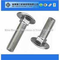 DIN603 904l stainless steel round head bolt , carriage bolt