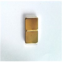 N45 Neodymium Magnet with Ni-Gold Coating