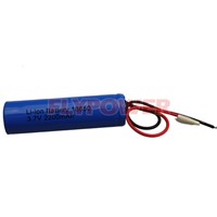 3.7V 2200mAh 18650 li-ion battery pack