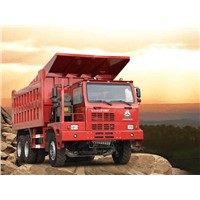 5.5m SINOTRUK HOWO70 Mine Dump Trucks 420HP, EUROII