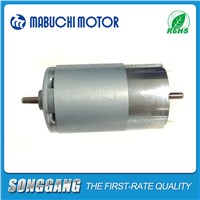 Double Shaft 12 Volt 2200rpm DC Carbon Brush Electric Motor for Electric Scooter