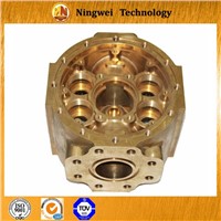 Apply for gas regulator assembly manufacture copper valve body brass machining