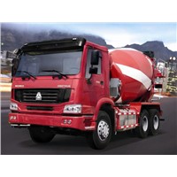 6000L SINOTRUK HOWO 6x4 Concrete Mixer Truck with day cab , 336HP