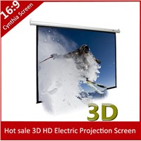 Cheaper HD Matte White Fabric Automatic Electric Screen Projection Screens