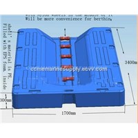 plastic jetski docking with rollers