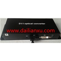 DVI Video/Audio/Data Fiber Optical Transmitter and Receiver