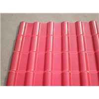 Synthetic resin tile