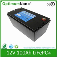 12v 100ah Lithium Deep Cycle Battery For Solar Energy Storage