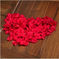 Non-woven fabric rose petals
