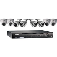 Lorex by FLIR 8-Ch NVR with 4 Bullet &amp; 4 Dome Cameras