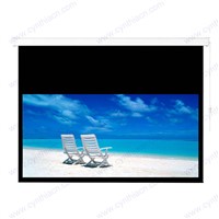 High Quality 84inch 16:9 HD Matte White 3D 4K Electric Screen Projector Automatic Screens