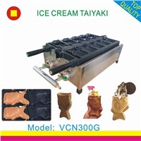 wholesale open mouth fish shape ice cream taiyaki machine/taiyaki waffle maker