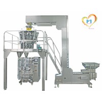 High counting precision granular packing machine automatic vertical packing machine for grain