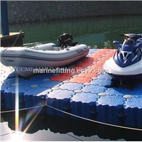 OEM plastic rotational floating pontoon
