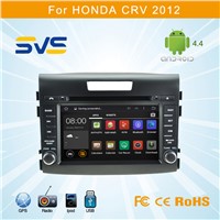 Android 4.4 car dvd player for HONDA CRV 2012 GPS navigation capacitive touch screen A9 3g