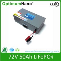 Long Life Cycle 40ah Lithium Battery 72V for Electric Scooter