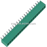 6.5MM Pitch Female Terminal Blocks Connectors For Load Control Systems Rohs UL Green