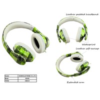 Stereo bass headphone headset